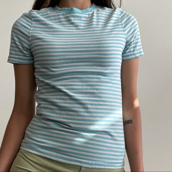 2/$12 Striped Fitted T-Shirt - Picture 4 of 7